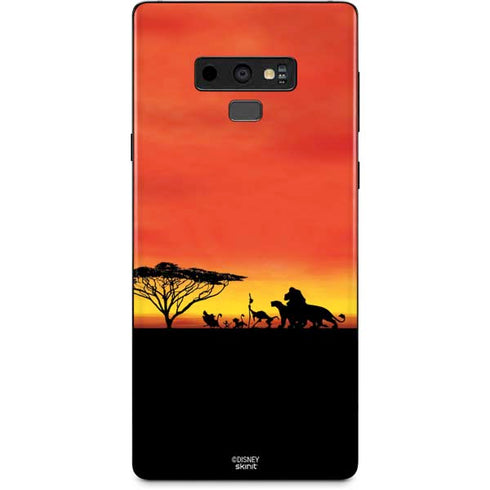 Disney The Lion King Pride Rock Crew Galaxy Note 9 Skin