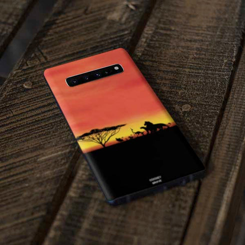 Disney The Lion King Pride Rock Crew Galaxy S10 Plus Skin