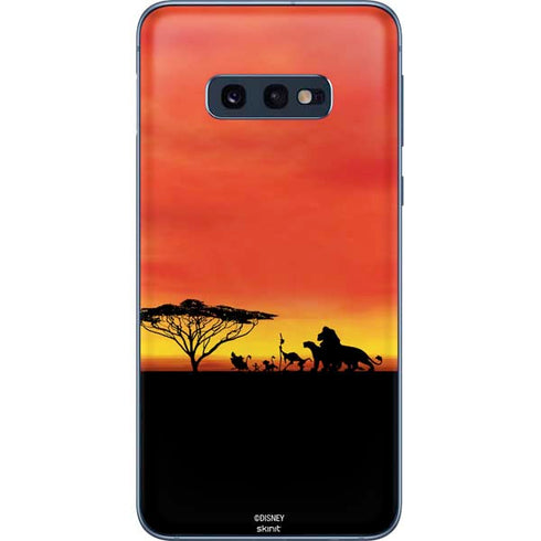 Disney The Lion King Pride Rock Crew Galaxy S10e Skin