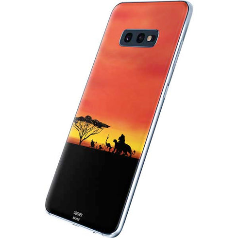 Disney The Lion King Pride Rock Crew Galaxy S10e Skin