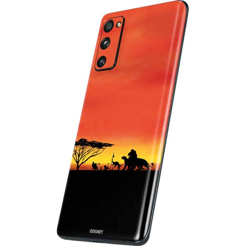 Disney The Lion King Pride Rock Crew Galaxy S20 Fan Edition Skin