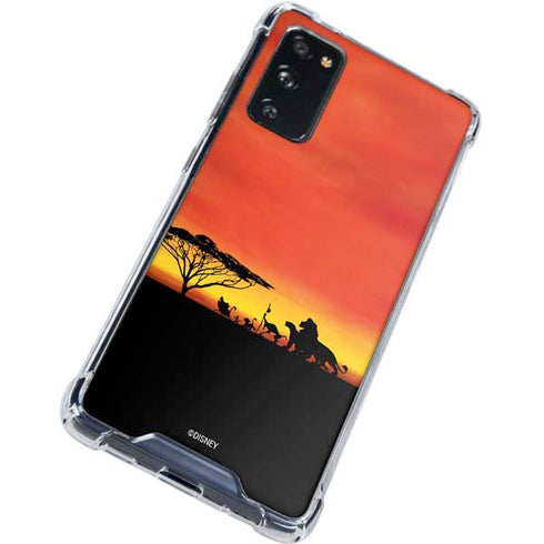 Disney The Lion King Pride Rock Crew Galaxy S20 FE Clear Case