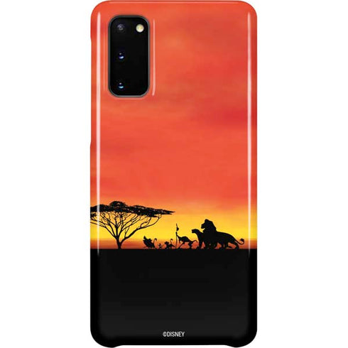 Disney The Lion King Pride Rock Crew Galaxy S20 Lite Case