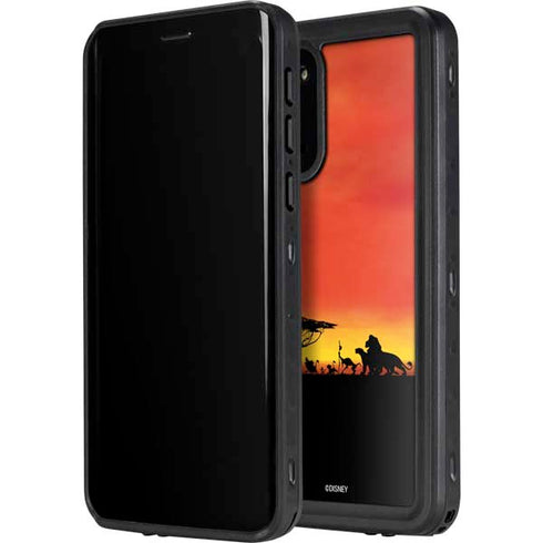 Disney The Lion King Pride Rock Crew Galaxy S20 Plus Waterproof Case
