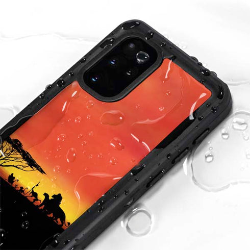 Disney The Lion King Pride Rock Crew Galaxy S20 Plus Waterproof Case