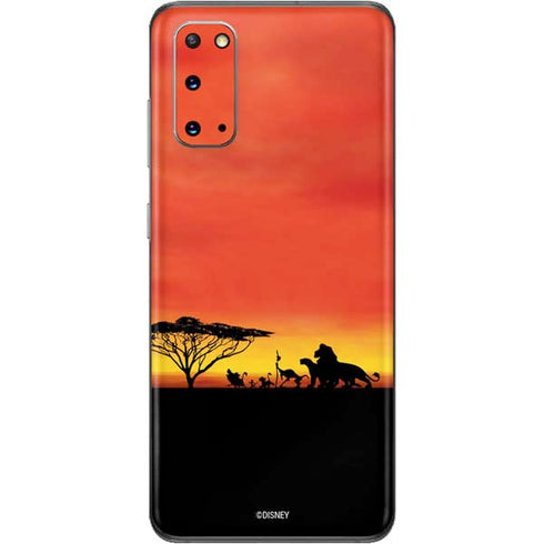 Disney The Lion King Pride Rock Crew Galaxy S20 Skin
