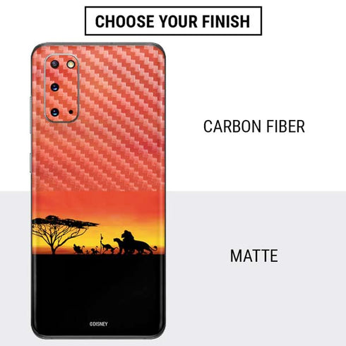 Disney The Lion King Pride Rock Crew Galaxy S20 Skin