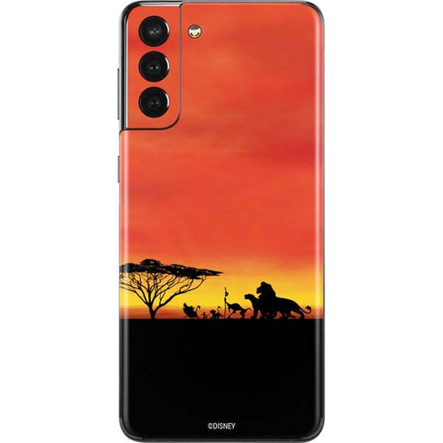 Disney The Lion King Pride Rock Crew Galaxy S21 Plus 5G Skin