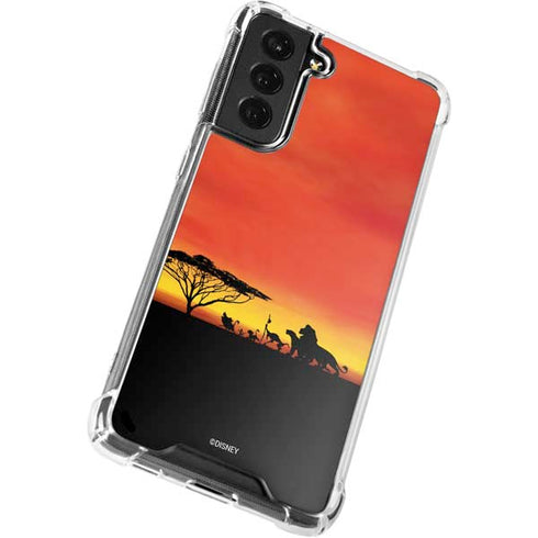 Disney The Lion King Pride Rock Crew Galaxy S22 Clear Case
