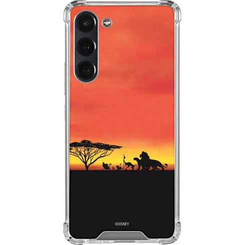 Disney The Lion King Pride Rock Crew Galaxy S23 Plus Clear Case