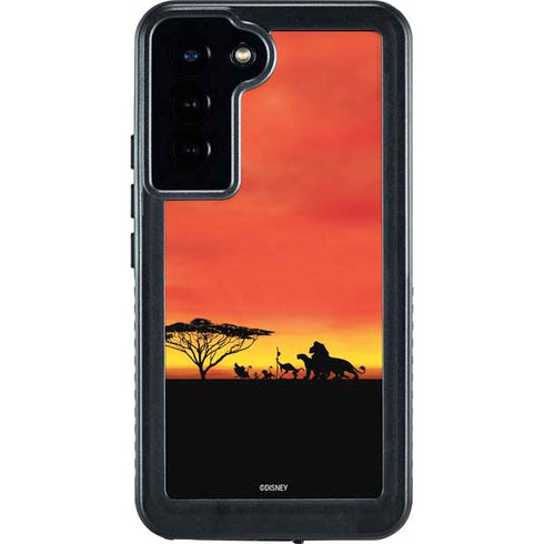 Disney The Lion King Pride Rock Crew Galaxy S23 Plus Waterproof Case