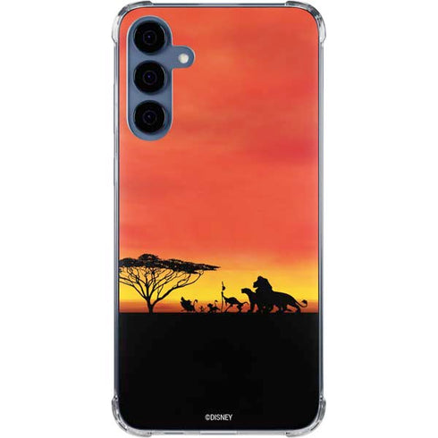 Disney The Lion King Pride Rock Crew Galaxy S24 Clear Case