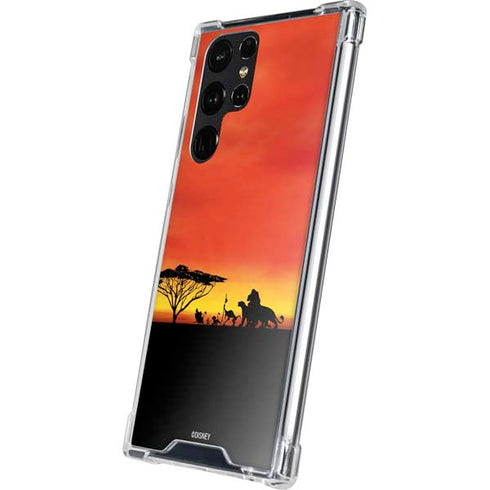 Disney The Lion King Pride Rock Crew Galaxy S24 Ultra Clear Case
