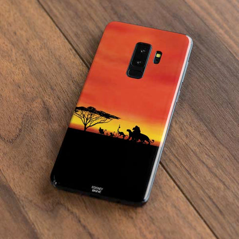 Disney The Lion King Pride Rock Crew Galaxy S9 Plus Skin