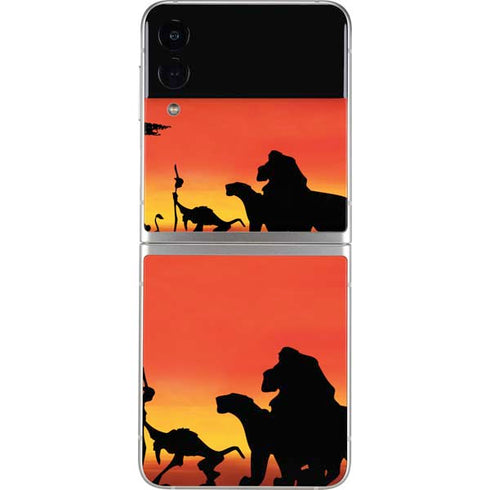 Disney The Lion King Pride Rock Crew Galaxy Z Flip3 5G Skin