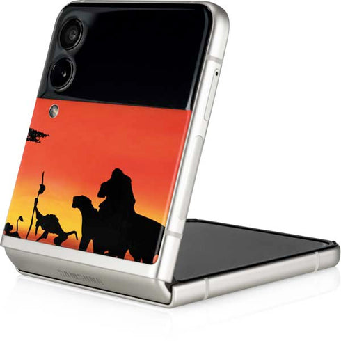 Disney The Lion King Pride Rock Crew Galaxy Z Flip3 5G Skin