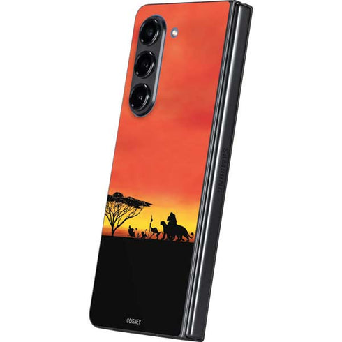 Disney The Lion King Pride Rock Crew Galaxy Z Fold5 5G Skin