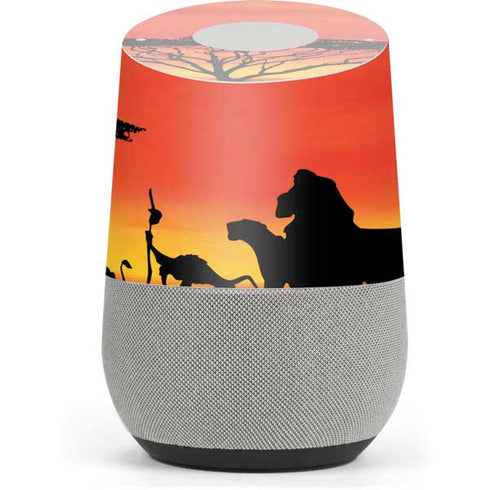 Disney The Lion King Pride Rock Crew Google Home Skin