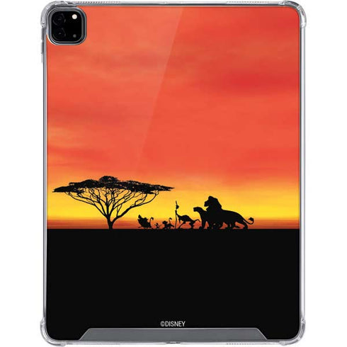 Disney The Lion King Pride Rock Crew iPad Pro 12.9in (2020) Clear Case