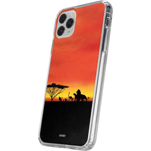 Disney The Lion King Pride Rock Crew iPhone 11 Pro Clear Case