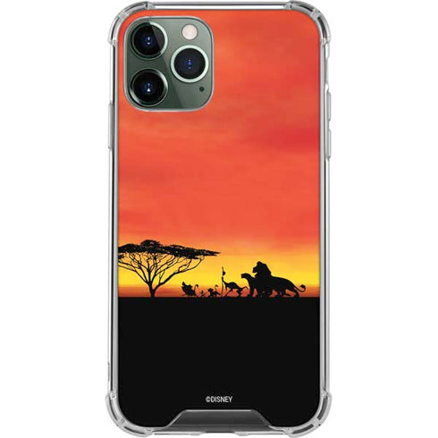Disney The Lion King Pride Rock Crew iPhone 11 Pro Max Clear Case