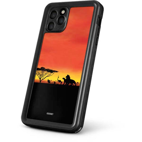Disney The Lion King Pride Rock Crew iPhone 11 Pro Max Waterproof Case