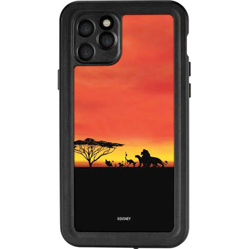 Disney The Lion King Pride Rock Crew iPhone 11 Pro Waterproof Case