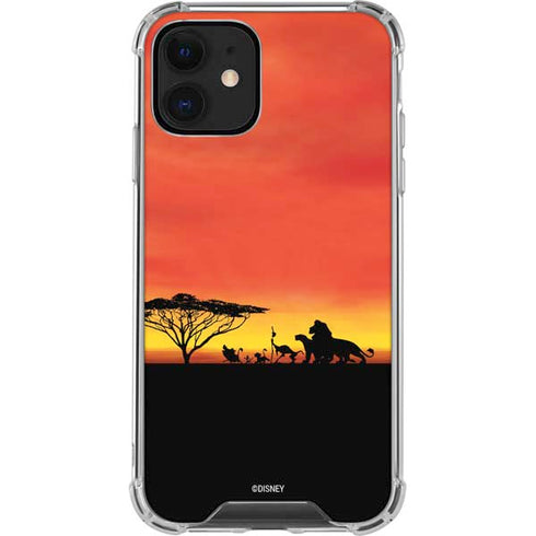 Disney The Lion King Pride Rock Crew iPhone 12 Clear Case