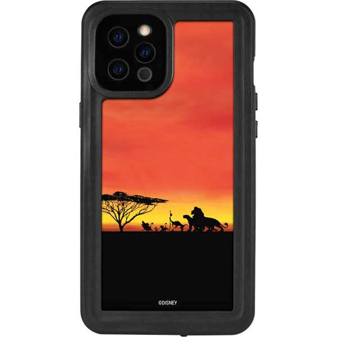 Disney The Lion King Pride Rock Crew iPhone 12 Pro Max Waterproof Case