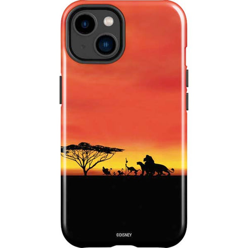 Disney The Lion King Pride Rock Crew iPhone 14 Plus Impact Case