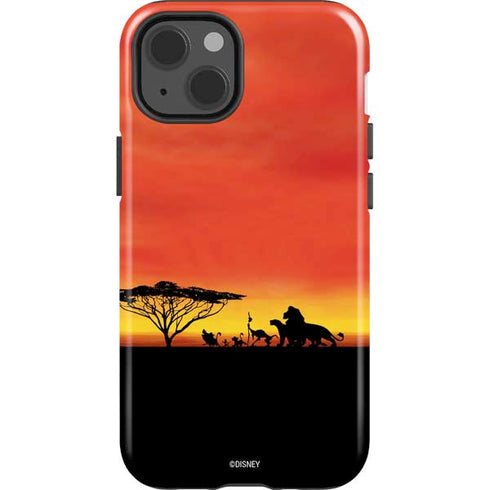Disney The Lion King Pride Rock Crew iPhone 15 Impact Case