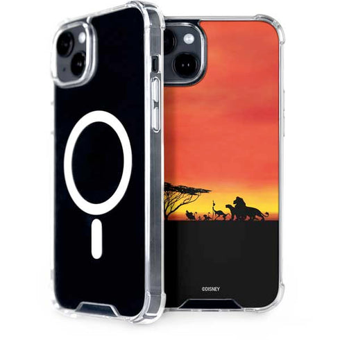 Disney The Lion King Pride Rock Crew iPhone 15 Plus MagSafe Case