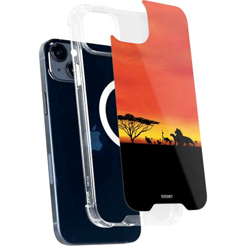 Disney The Lion King Pride Rock Crew iPhone 14 Plus MagSafe Case