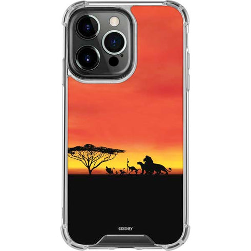 Disney The Lion King Pride Rock Crew iPhone 15 Pro Clear Case