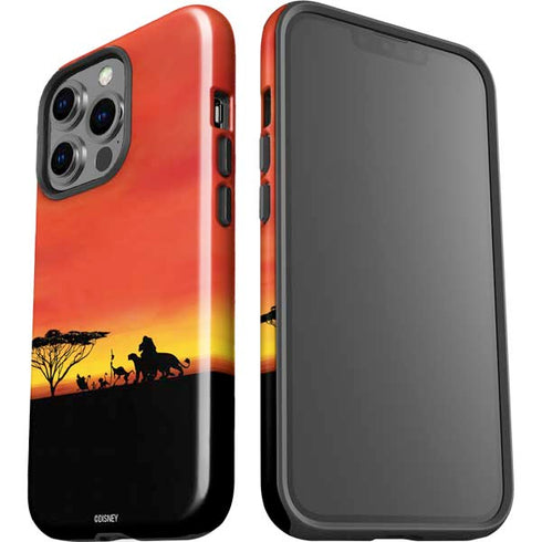Disney The Lion King Pride Rock Crew iPhone 15 Pro Impact Case