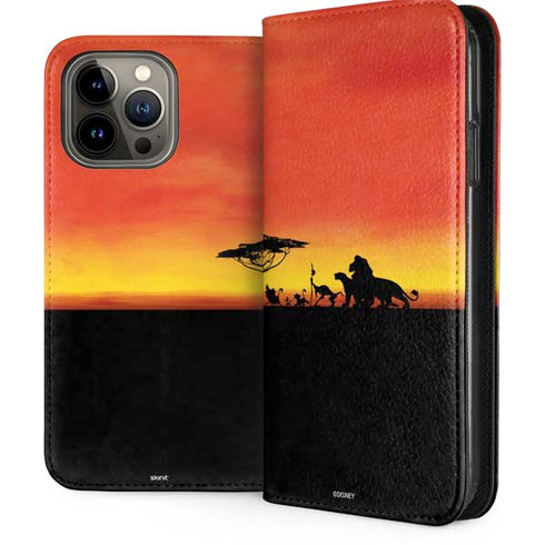Disney The Lion King Pride Rock Crew iPhone 15 Pro Max Folio Case