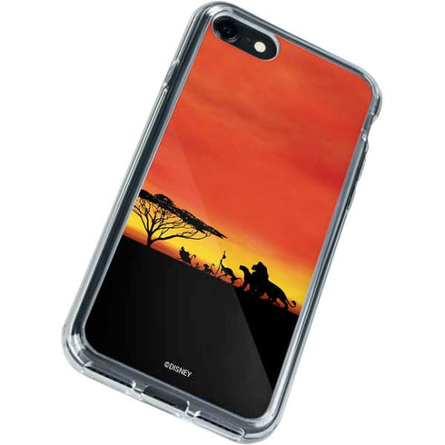 Disney The Lion King Pride Rock Crew iPhone SE (2nd & 3rd Gen) Clear Case