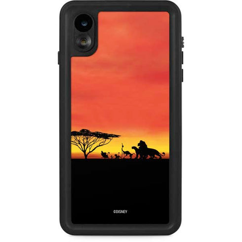 Disney The Lion King Pride Rock Crew iPhone XR Waterproof Case