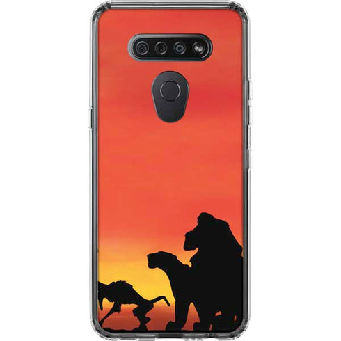 Disney The Lion King Pride Rock Crew LG K51/Q51 Clear Case