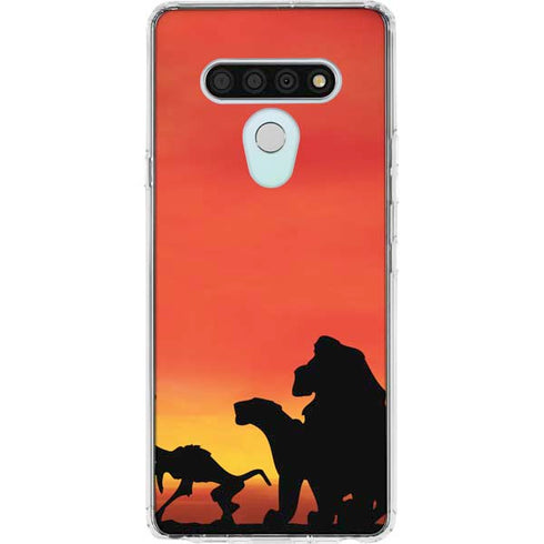 Disney The Lion King Pride Rock Crew LG Stylo 6 Clear Case
