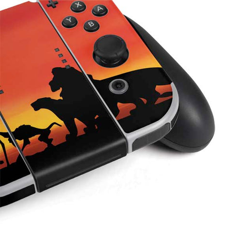 Disney The Lion King Pride Rock Crew Nintendo Switch OLED (2021) Skin