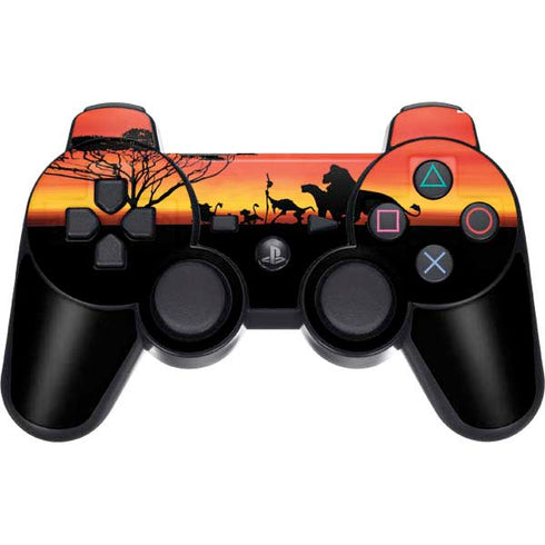Disney The Lion King Pride Rock Crew PS3 Dual Shock wireless controller Skin