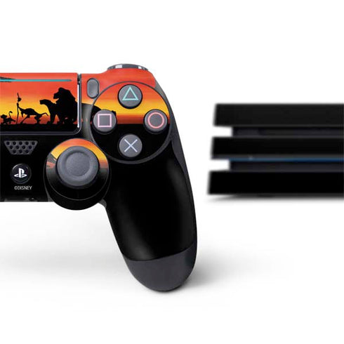 Disney The Lion King Pride Rock Crew PS4 Pro Bundle Skin