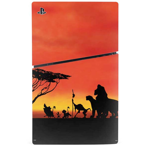 Disney The Lion King Pride Rock Crew PS5 Slim Digital Edition Bundle Skin