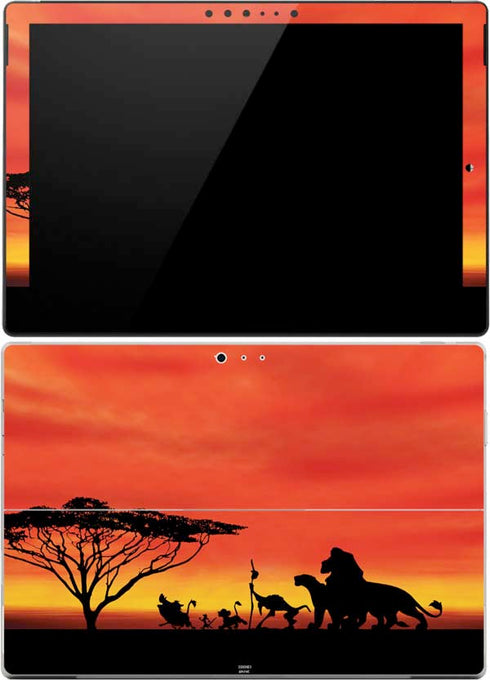 Disney The Lion King Pride Rock Crew Surface Pro 4 Skin