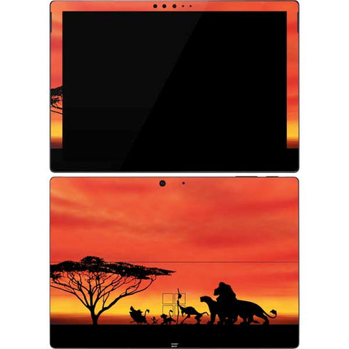 Disney The Lion King Pride Rock Crew Surface Pro 7 Skin