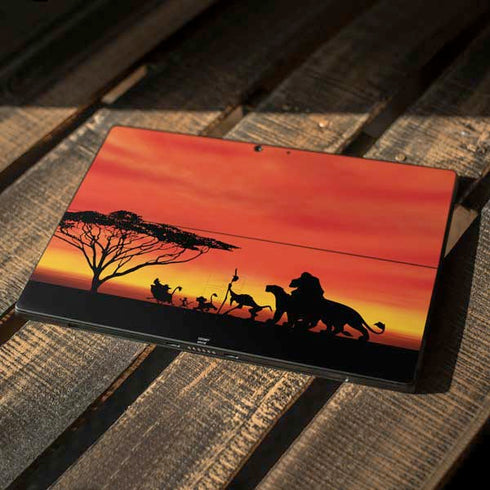 Disney The Lion King Pride Rock Crew Surface Pro 7 Skin
