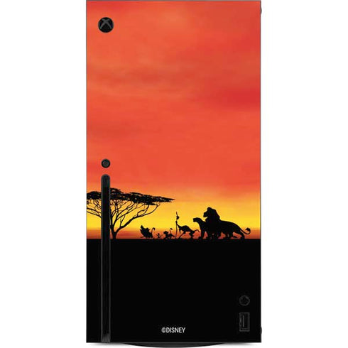 Disney The Lion King Pride Rock Crew Xbox Series X Console Skin