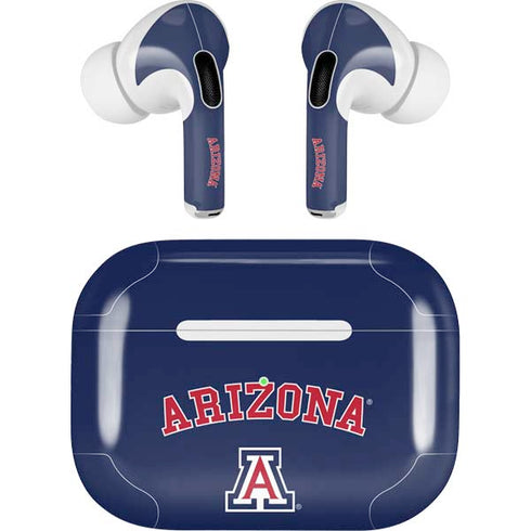 University of Arizona Primary Logo Blue AirPods Pro 2nd Gen Skin