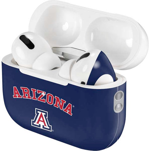 University of Arizona Primary Logo Blue AirPods Pro 2nd Gen Skin